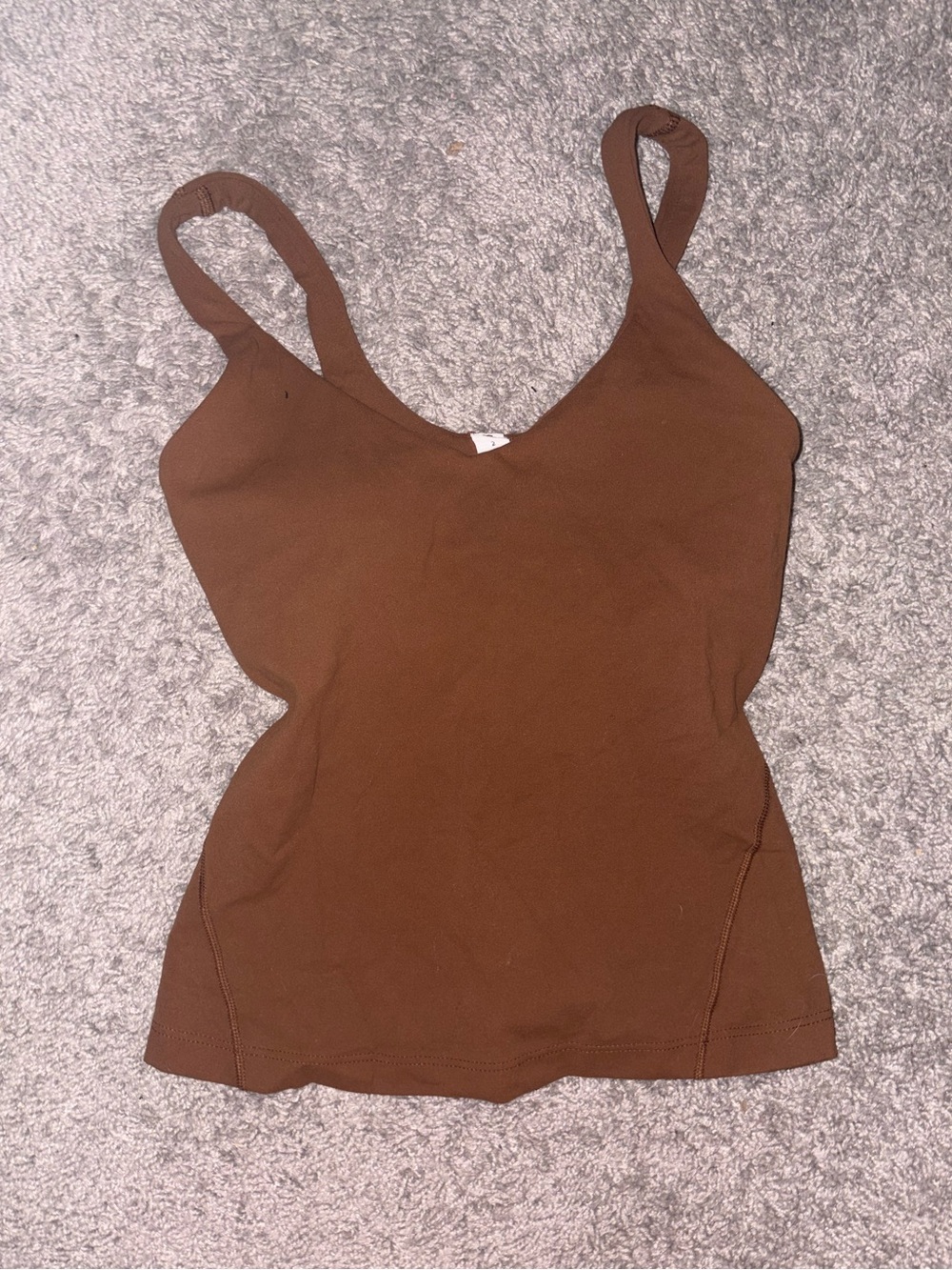 Brown Lululemon Align Women's Tank Top